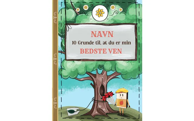 10 Grunde Til At Du Er Min Bedste Ven Vol. 1 - A4 Bog product image