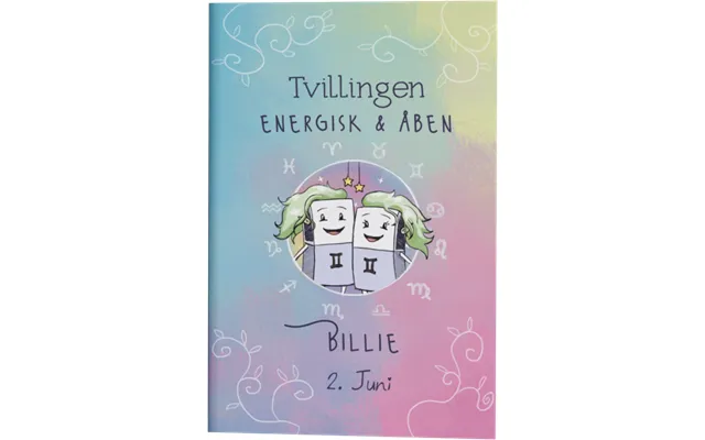 Stjernetegn Tvillingerne Gave A5 Notesbog