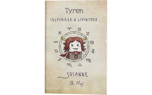 Stjernetegn Tyren Gave A5 Notesbog product image