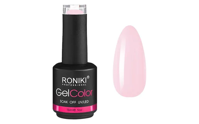 Roniki Liquid Builder Gel Neglelak Soft Pink 027