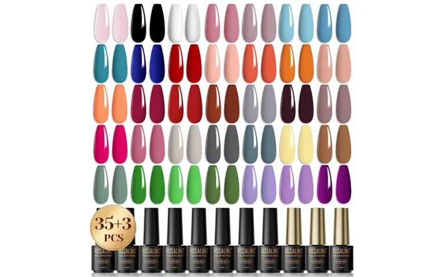 Rosalind Gel Nails - 38 Neglelak Farver