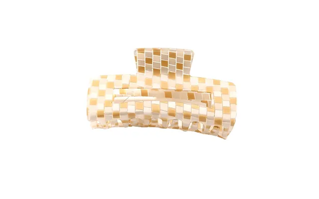 Ruby Hair Clip Milky Check product image