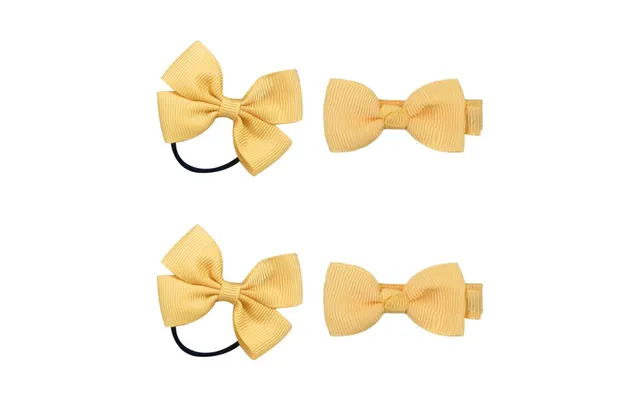 Soho Kirby Bow Hair Elastics Past, The Laws Barrettes - Sunglow product image