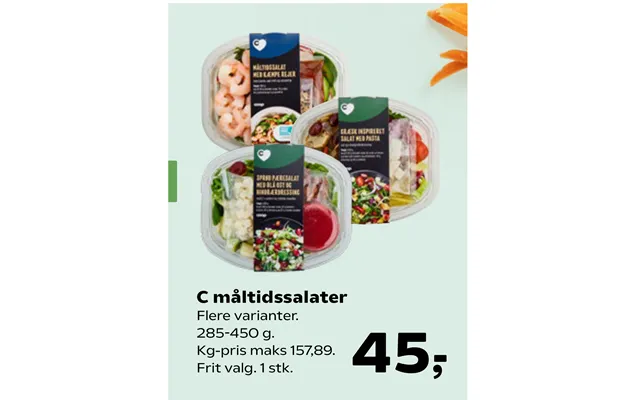 C Måltidssalater product image