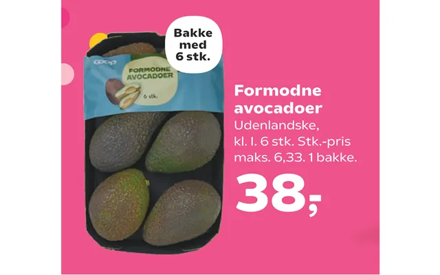 Formodne avocados product image