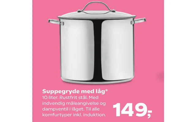 Soup pot with layer product image