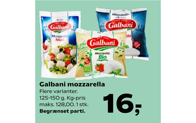 Galbani mozzarella product image