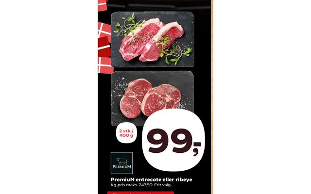 Premium entrecôte or ribeye product image