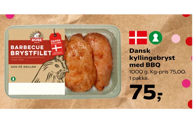 Dansk Kyllingebryst Med Bbq product image