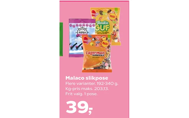 Malaco bag of goodies product image