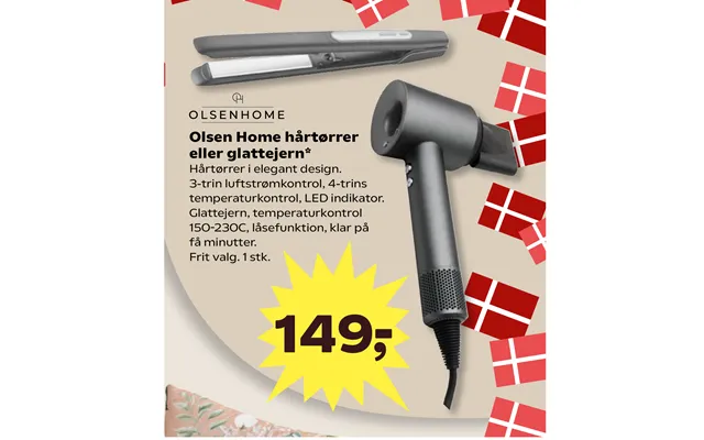 Olsen home hairdryer or straightener product image