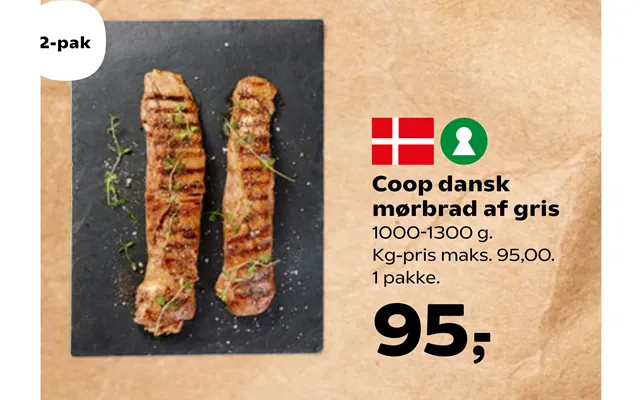 Coop danish tenderloin of pig product image
