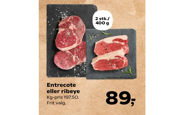 Entrecote Eller Ribeye product image
