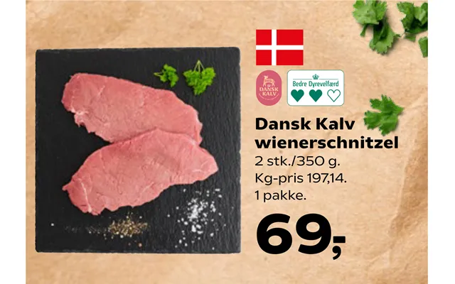 Dansk Kalv Wienerschnitzel product image