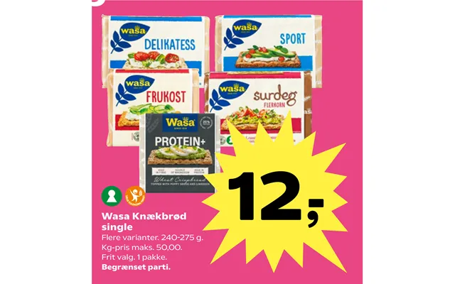 Wasa Knækbrød Single product image