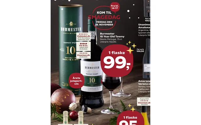 Burmester 10 Year Old Tawny Årets Juleportvin product image