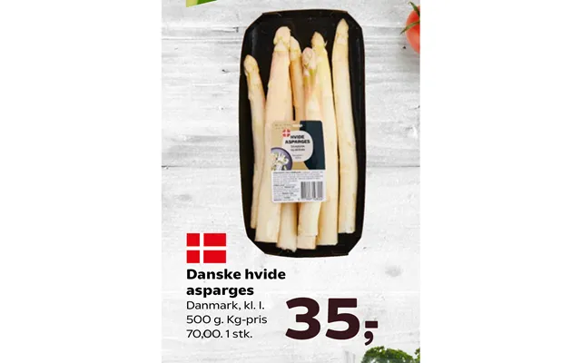 Danish white asparagus product image