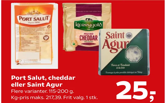 Gate salut, cheddar or saint cucumber, product image