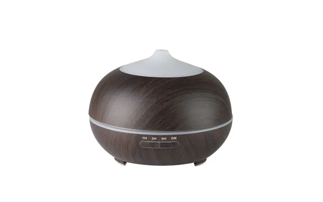Aroma Diffuser Luftfugter Spa 06 Mørkt Træ 400ml Timer