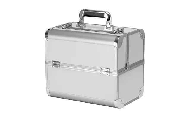 Makeuptaske Stor - Sølv