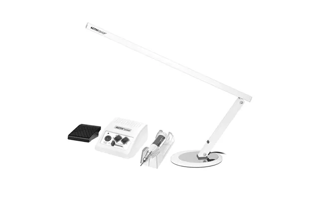 Pakkepris El-neglefil Activ Power Jd500 Hvid Bordlampe Slank 20w Hvid product image