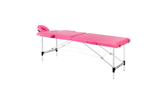 Sammenklappelig Massagebrik I Aluminium - Pink