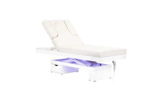 Spa Kosmetisk Seng Azzurro 815b Led Hvid Opvarmet