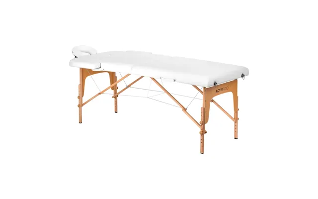 Transportabel 2-delt Massagebriks Komfort 190x70 Hvid