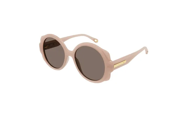 Chloe Ch0120s Solbriller - Runde Beige