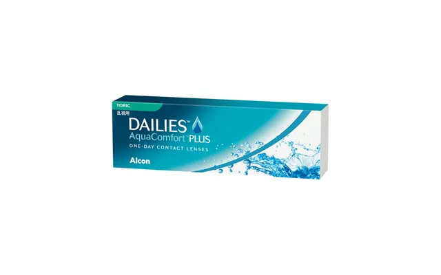 Dailies Aquacomfort Plus Toric Toriske Astigmatiske Endagslinser