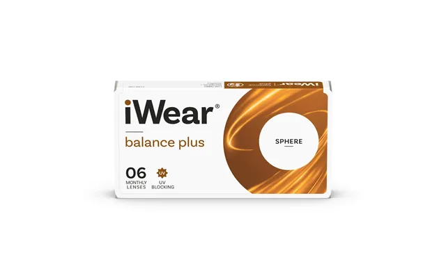 Iwear Balance Plus Sfæriske Månedslinser
