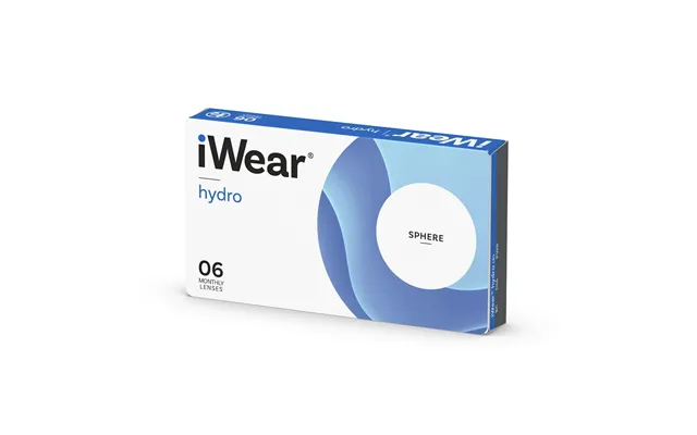 Iwear Hydro Sfæriske Månedslinser