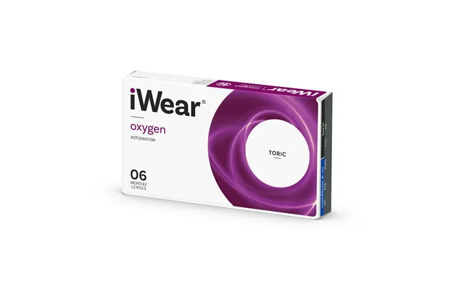 Iwear Oxygen Astigmatism Toriske Astigmatiske Månedslinser