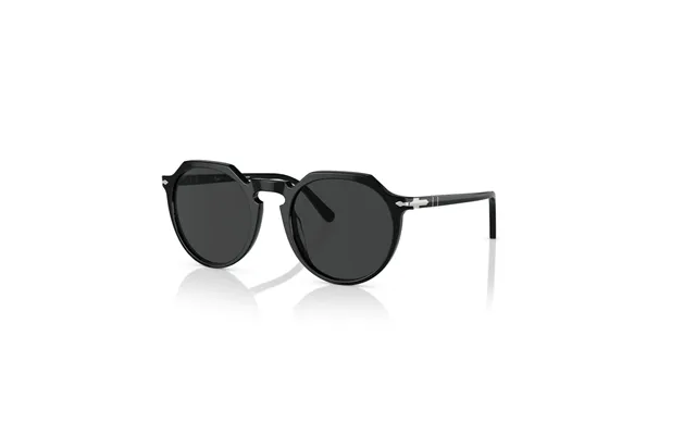 Persol 0po3281s Solbriller - Runde Sort Polariserede Linser