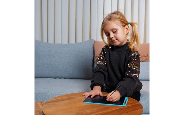 Lcd Tegnetablet Til Børn Inkl. Tegnepen - Lyseblå