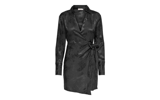 Alice Long-sleeved Mini Dress - Black product image