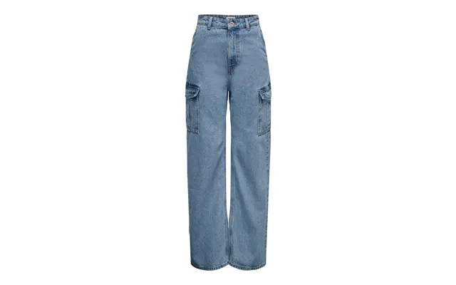 Hope High Waist Denim Jeans - Dark Blue Denim product image
