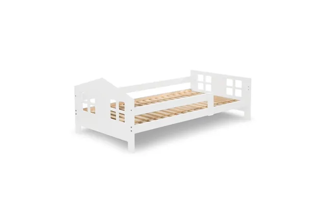 Babytrold House Bed Junoir 80x160 Cm - Hvid