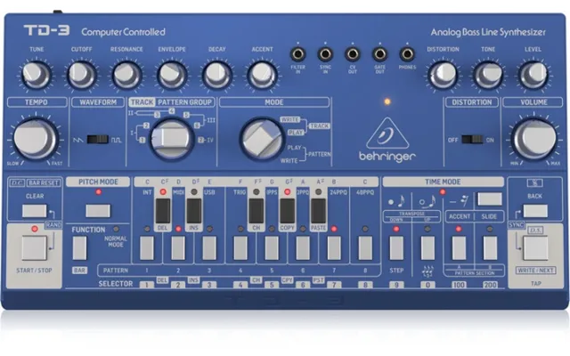Behringer Td-3-bu Synthesizer - Blå