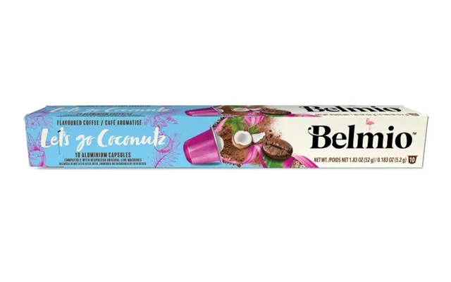 Belmio Espresso Med Kokosnøddesmag - 10st Kaffekapsler