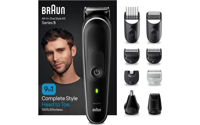 Braun All In One Series 5 Mgk5410 9-in-1 -parta- Ja Vartalotrimmeri