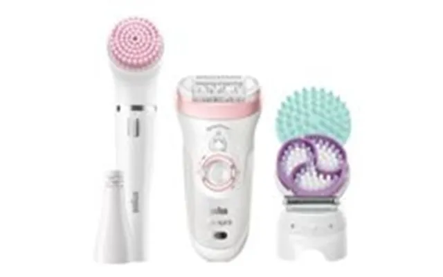 Braun Hvid Blød Pink Epilator 9 985 Bs