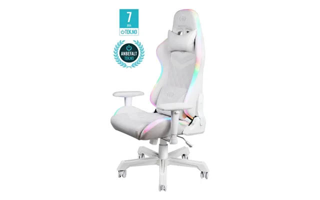 Deltaco Gaming Rgb Gamingstol - Vit