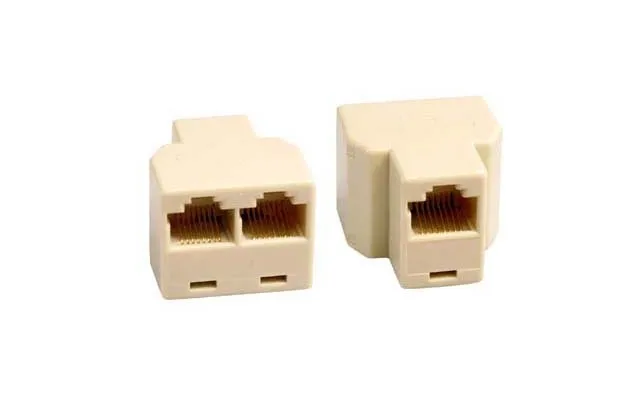 Deltaco Trevejskobling 8p 8c Rj45 - Beige