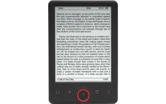 Denver Läsplatta 6 E-ink 4gb 20h Lästid