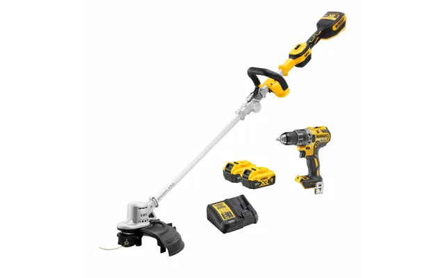 Dewalt 18v 2-pak Dcmst561 - Dcd791 2x5ah Trimmer Og Boremaskine
