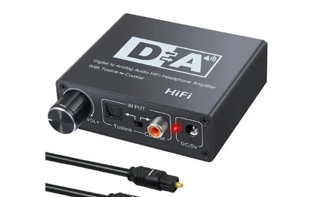 Digital Til Analog Lydkonverter - Plug And Play