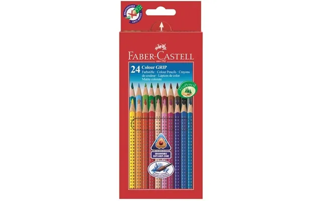Faber-castell 24 Colour Grip 2001 Blyanter 112424