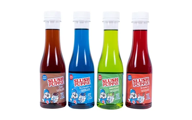 Fizz Creations Slush Puppie Zero Sugar 4-pak Sirup - 180 Ml