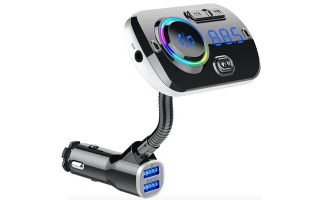 Fm-sender Med Bluetooth-håndfri Med Stemningsfuld Belysning